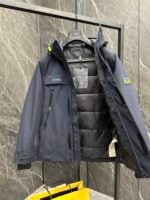 FENDI 2024 Little Monster Men's Fashion Hooded Down Jacket - Image 4