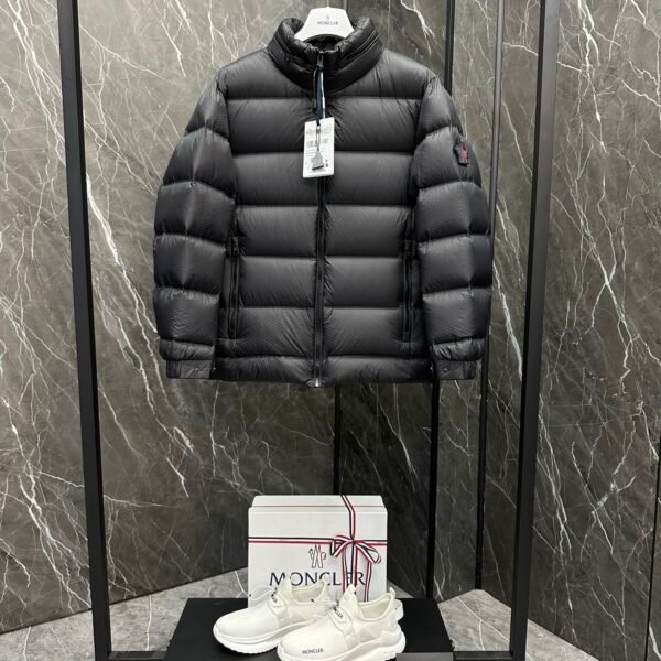 Moncler Grenoble Black Label Velcro Zhangzai Stand up Collar Down Jacket