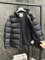 Moncler Grenoble Black Label Velcro Zhangzai Stand up Collar Down Jacket - Image 4