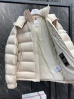 Moncler Maya laminated leather logo Classic Short Down - Image 5