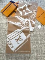 Louis Vuitton 3D Khaki Scarf Size: 200*34cm - Image 3