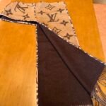 Louis Vuitton jacquard woven integrated hooded scarf Size: 196 * 26 cm - Image 6