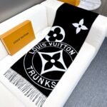 Louis Vuitton pattern high-end warm scarf Size: 45*215cm - Image 3