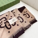 GUCCI jacquard wool scarf Size: 35 * 180 cm - Image 2