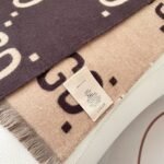 GUCCI jacquard wool scarf Size: 35 * 180 cm - Image 5