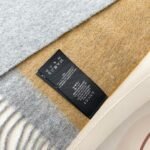 Gucci double-sided different color jacquard 100% lamb wool Scarf  Size: 35*190cm - Image 5