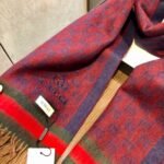 Gucci red plaid scarf Size: 33*180cm - Image 6