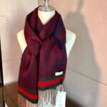 Gucci red plaid scarf Size: 33*180cm - Image 3