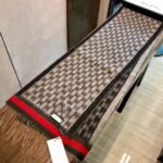 Gucci black plaid scarf Size: 33*180cm - Image 7