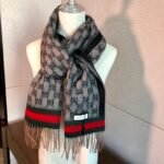 Gucci black plaid scarf Size: 33*180cm - Image 3