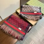 Gucci black plaid scarf Size: 33*180cm - Image 2