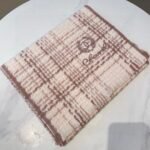 Chanel Classic Black and White Chanel Style Pattern 100% Sheep Wool Scarf  Size: 32*186cm - Image 3