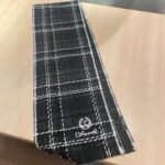 Chanel Classic Black and White Chanel Style Pattern 100% Sheep Wool Scarf  Size: 32*186cm - Image 7