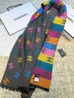 Chanel rainbow scarf  Size: 187 * 69 cm - Image 5