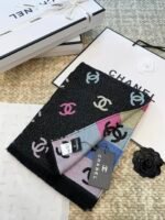 Chanel rainbow scarf  Size: 187 * 69 cm - Image 8