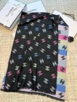 Chanel rainbow scarf  Size: 187 * 69 cm - Image 6