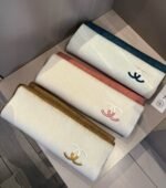 CHANEL 100% cashmere water ripple small scarf  Size: 30*180cm - Image 2