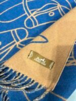 Hermes high-end 100% cashmere scarf Size: 40*195cm - Image 9