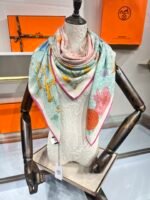 Hermès [Return to Nature] Cashmere Scarf Size: 140*140cm - Image 5
