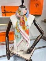 Hermès [Return to Nature] Cashmere Scarf Size: 140*140cm - Image 3