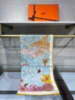 Hermès [Return to Nature] Cashmere Scarf Size: 140*140cm - Image 9