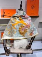 Hermès [Return to Nature] Cashmere Scarf Size: 140*140cm - Image 6