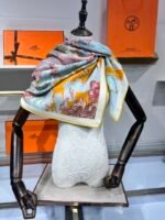 Hermès [Return to Nature] Cashmere Scarf Size: 140*140cm - Image 4