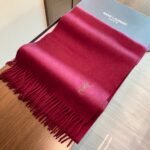 YSL 100% cashmere scarf Size: 30*200cm - Image 7