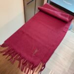 YSL 100% cashmere scarf Size: 30*200cm - Image 5