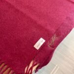YSL 100% cashmere scarf Size: 30*200cm - Image 8