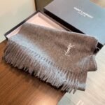 YSL 100% cashmere scarf Size: 30*200cm - Image 2