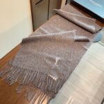 YSL 100% cashmere scarf Size: 30*200cm - Image 5