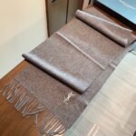 YSL 100% cashmere scarf Size: 30*200cm - Image 4