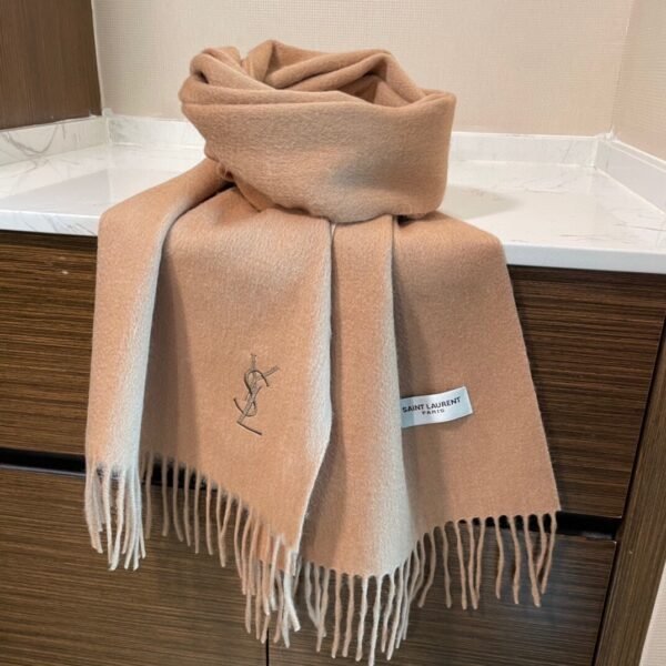 YSL 100% cashmere scarf Size: 30*200cm