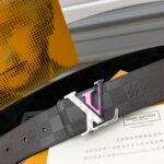 Louis Vuitton LV Check Double-sided Belt  Width: 4.0cm - Image 8