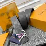 Louis Vuitton LV Check Double-sided Belt  Width: 4.0cm - Image 7