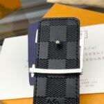 Louis Vuitton LV Check Double-sided Belt  Width: 4.0cm - Image 5