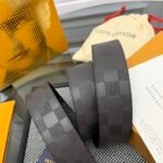Louis Vuitton LV Check Double-sided Belt  Width: 4.0cm - Image 7