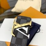 Louis Vuitton LV Check Double-sided Belt  Width: 4.0cm - Image 3