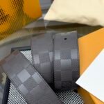 Louis Vuitton LV Check Double-sided Belt  Width: 4.0cm - Image 6