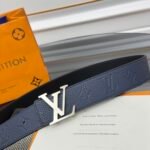 Louis Vuitton LV Taurillon Double-sided Belt Width: 4.0cm - Image 9