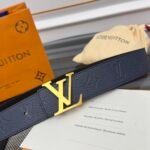 Louis Vuitton LV Taurillon Double-sided Belt Width: 4.0cm - Image 2