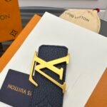 Louis Vuitton LV Taurillon Double-sided Belt Width: 4.0cm - Image 6