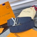 Louis Vuitton LV Taurillon Double-sided Belt Width: 4.0cm