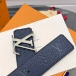 Louis Vuitton LV Taurillon Double-sided Belt Width: 4.0cm - Image 8