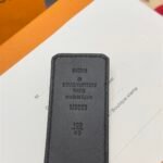 Louis Vuitton LV Taurillon Double-sided Belt Width: 4.0cm - Image 4