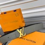 Louis Vuitton LV Taurillon Double-sided Belt Width: 4.0cm - Image 8