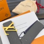 Louis Vuitton LV Taurillon Double-sided Belt Width: 4.0cm - Image 6