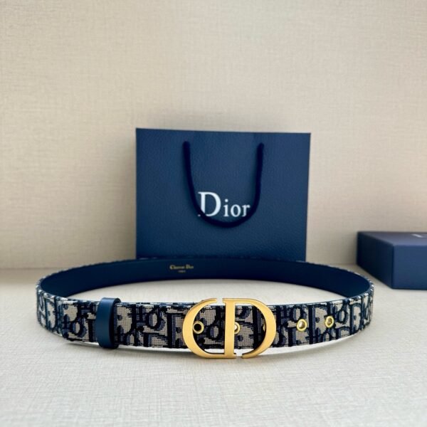 Dior Saddle Belt Width: 3.0cm