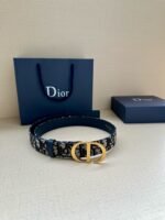 Dior Saddle Belt Width: 3.0cm - Image 2